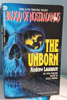 Blood Of Nostradamus. The Unborn. Andrew Laurance. Diamond Books. Horror 1991