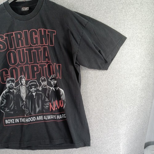 NWA Straight Outta Compton Shirt Mens XXXL Black Pro Tag Boys In The Hood Long - Picture 7 of 12