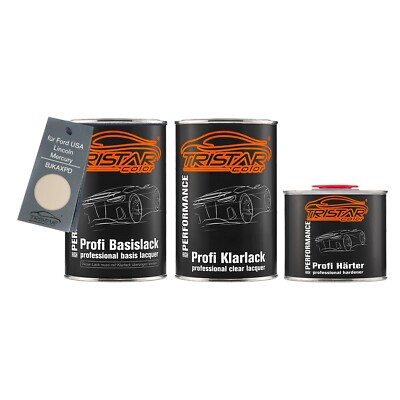 Autolack Set Dose für Ford USA Lincoln Mercury BJKAXPD Ivory Parchment 2,5L