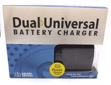 Delkin Devices Dual Universal Battery Charger   