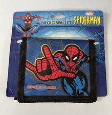 Spiderman Bifold Wallet Vintage 2004 Brand New Package Unopened MARVEL