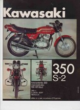 advertising Pubblicità MOTO KAWASAKI 35 0S2 1971 MAXIMOTO MOTOGIAPPONESI EPOCA