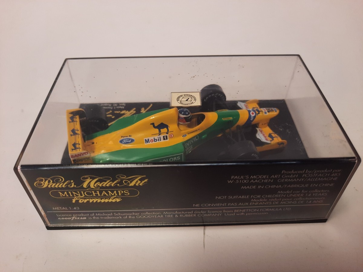 ミニカー MINICHAMPS BENETTON B192 M.SCHUMACHER s-l400.jpg