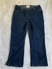 Vintage Jordache Lo-Rise Jeans Womens Juniors Size 3/4 Blue Denim