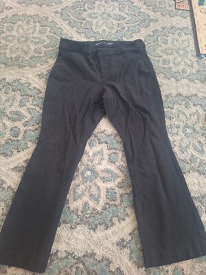 Old Navy High-Rise Pixie Skinny Pants Womens Size 16 Gray Used 