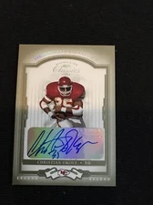 Christian Okoye 2005 Donruss Classics Significant Signatures Silver Auto 66/75