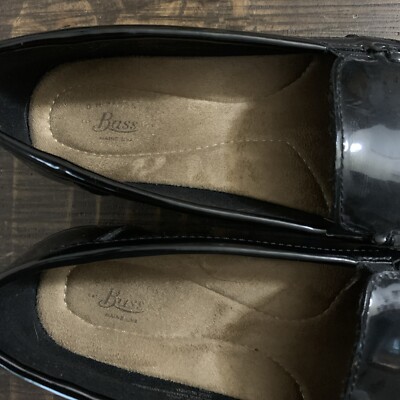 G.H. Bass & Co Black Ann SP17 Penny Loafer Slip-On Mules Women 6.5