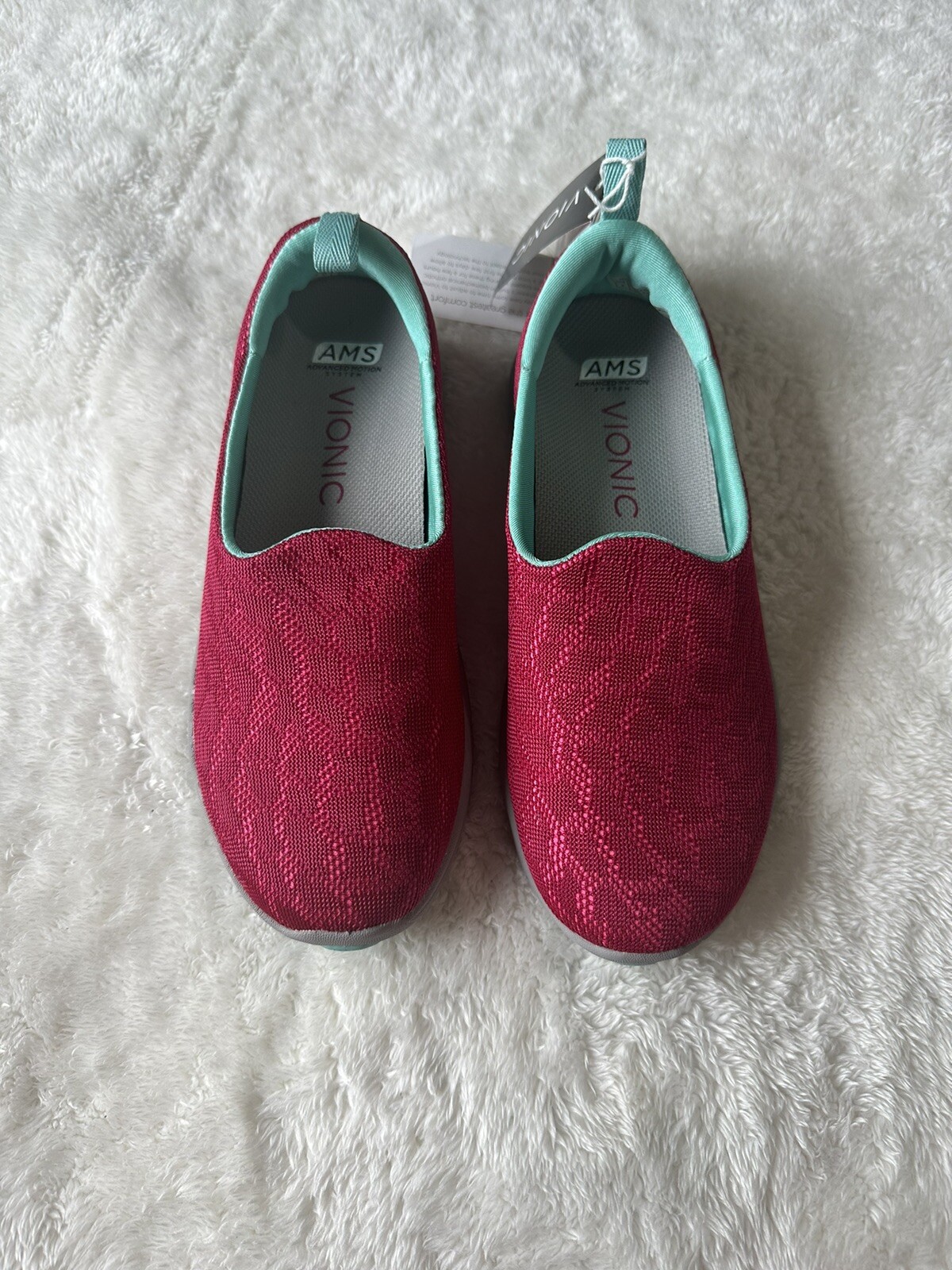 Vionic Agile Hydra Slip On Magenta Pink Womens size 5 Sneakers image 3