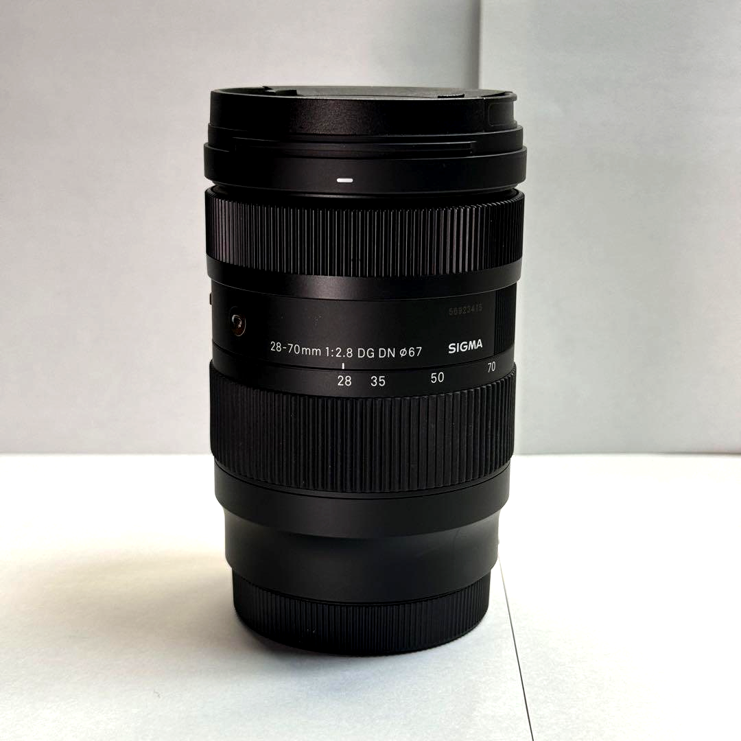 Sigma 28-70mm F2.8 DG DN Sony E Mount Lens SONY E-mount cap LENS