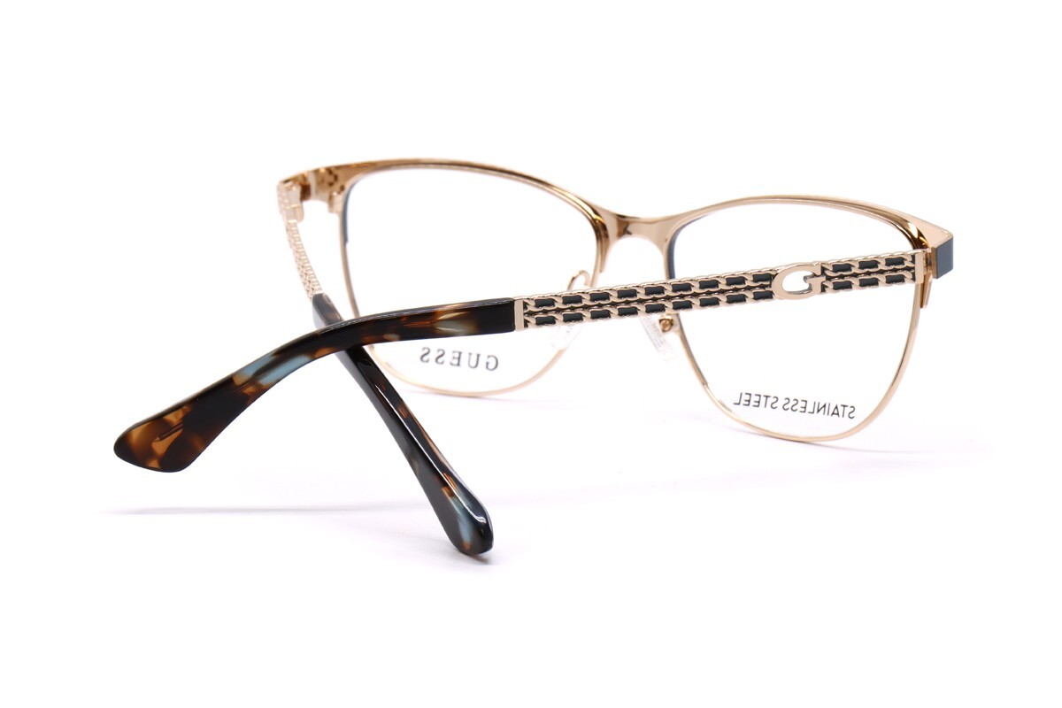 GUESS Eyeglasses GU2883-091-49 Size 49/14/square BRAND NEW W CASE GUESS Women Frame Eyeglass Frames for sale | eBay main image 4