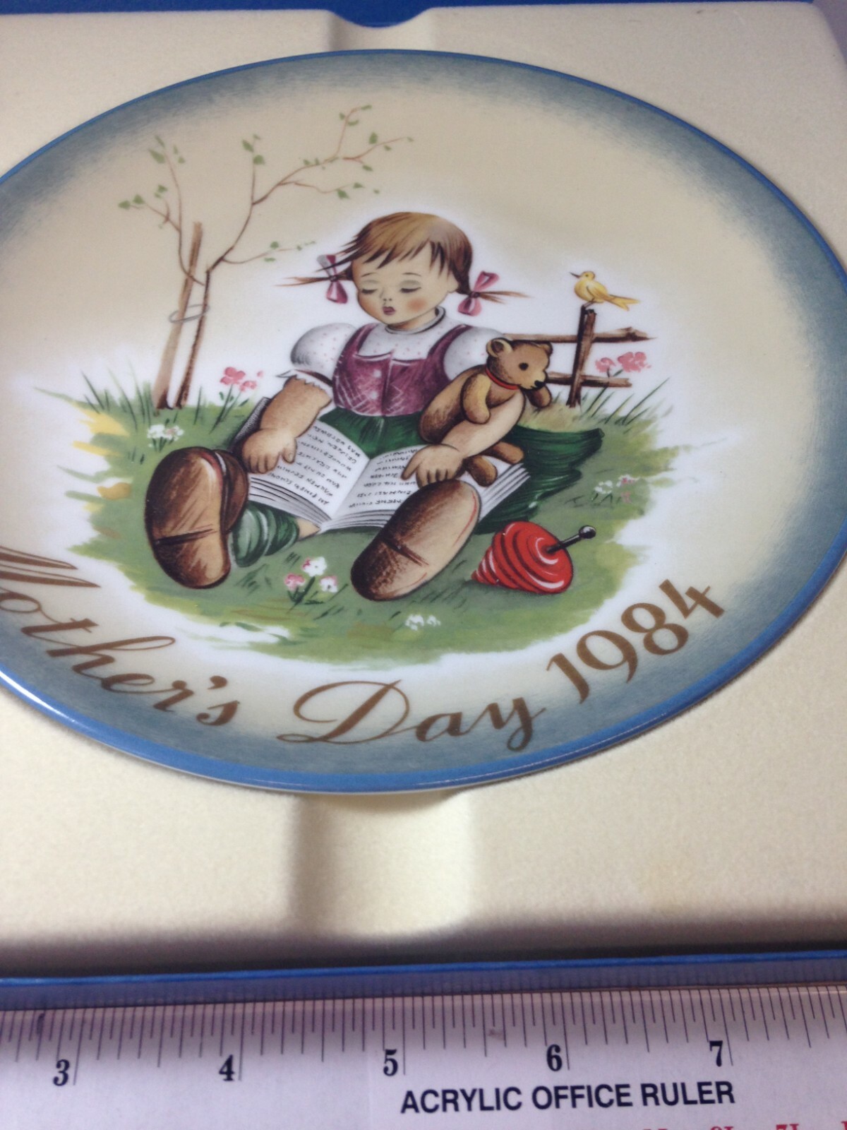 Schmid 1984 “A Joy To Share”inspired by Berta Hummel Mothers day collector plate