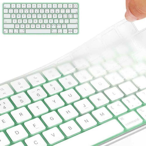 Przezroczysta osłona klawiatury TPU Ochrona do klawiatury iMac Magic 2025 24 O2K5 - Zdjęcie 7 z 12