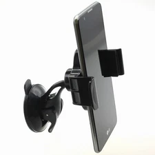 For Galaxy A13/A14/A15 Windshield Car Mount Holder Glass Cradle Swivel