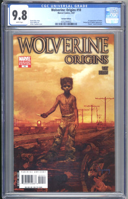 Wolverine Origins 10 CGC 9.8 Arthur Suydam Cover 1st App Dakon Son Of Logan