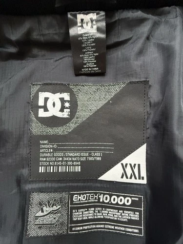 DC Shoes Ken Block 43 Subaru Rally Monster Energy Leather Jacket XXL Rare image 9