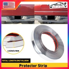 New 1inch 16ft Universal Car Chrome Moulding Trim Strip Door Guard Protector