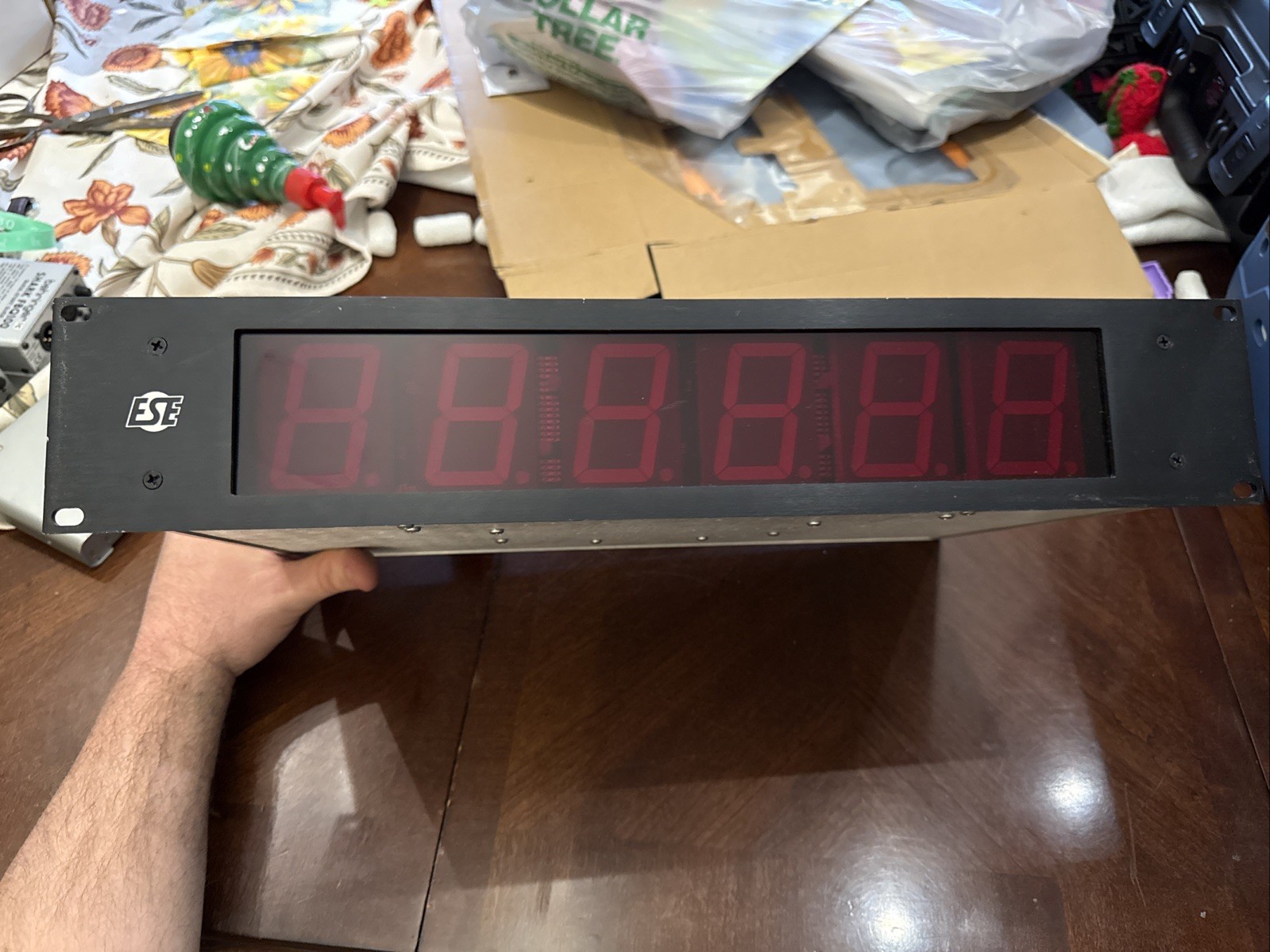 ESE ES-996UP 6 Digit time code Display Module/Electronic clock