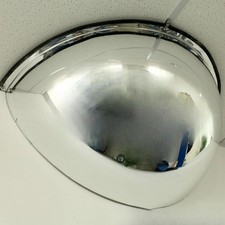 Convex Mirror Half Dome Mirror Security Wall Mount 180 Degree Viewing Angle for