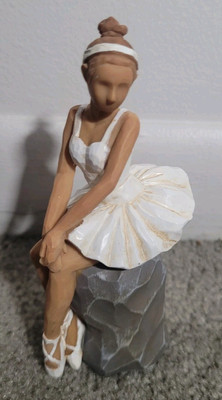 AIDLNS Ballerina Figurine Ballet Dancer Statue Sculpted Hand-Painted!!