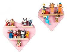 VCM - Regal Herz Kinder Toniebox Tonies H. 27 x B. 44 x T. 5 cm