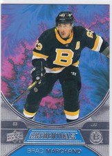 2021/22 CREDENTIALS..BRAD MARCHAND..MANDELBROT FRACTAL..CARD # 20..BRUINS