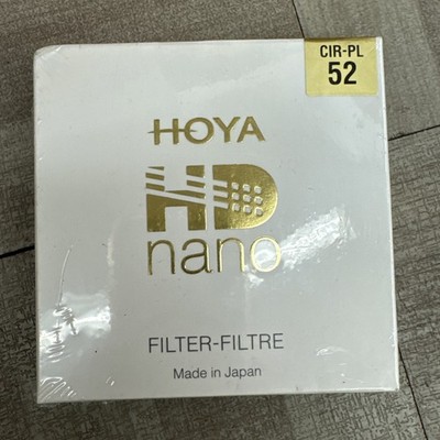 Genuine HOYA HD nano CIR-PL MKII 52mm Filter, CPL, Polarizer, HARDENED GLASS