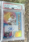 2024 Topps Chrome - All-Etch Autographs Mike Trout #CEA-MT Orange Refractor /25
