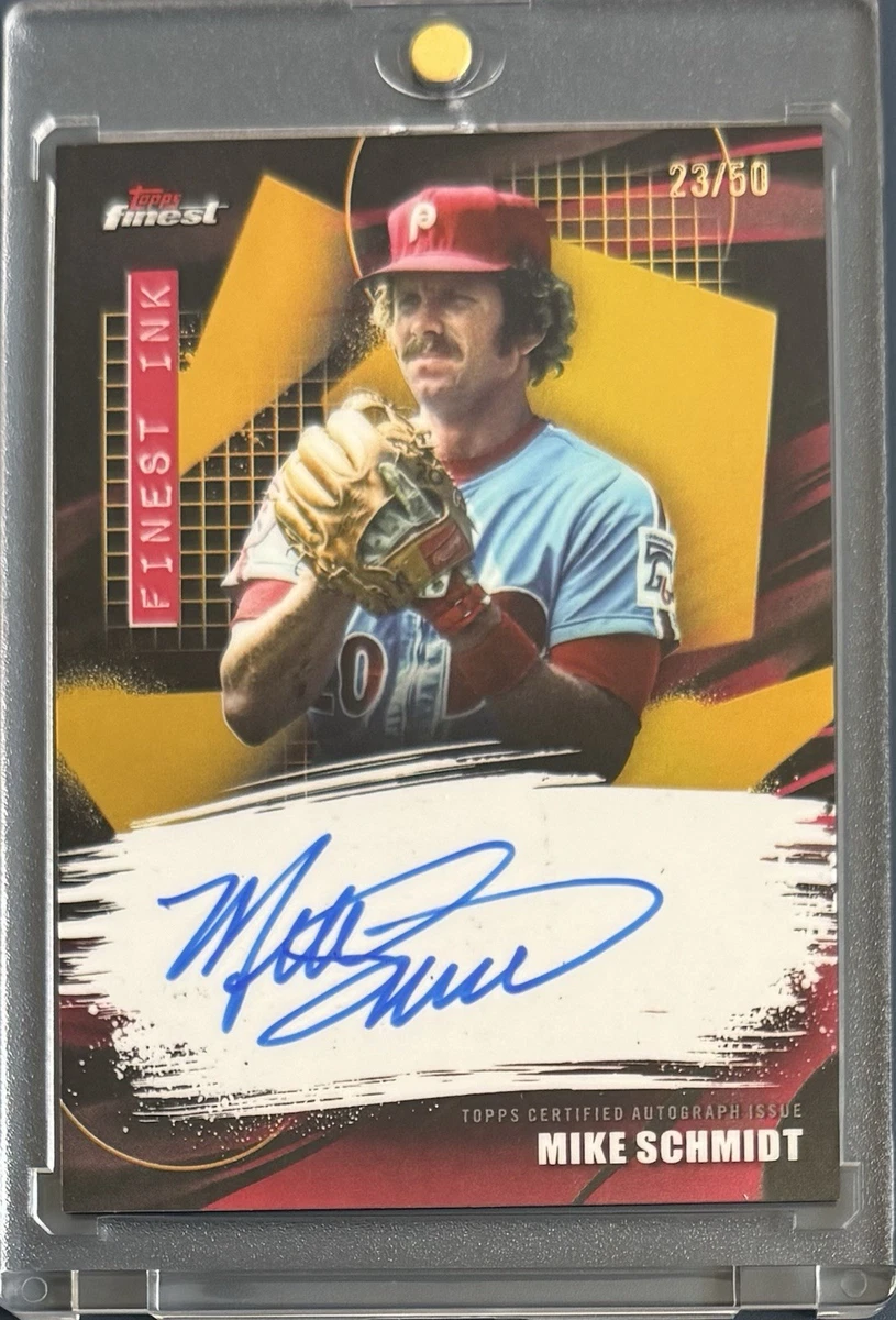 Topps Mike Schmidt Baseball Serial Numbered Sports Trading Cards