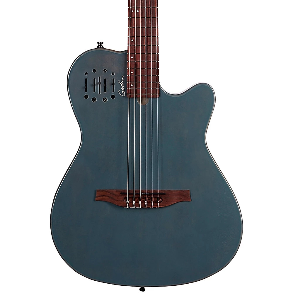 Godin Multiac Mundial Nylon-String Acoustic-Electric Guitar Arctik Blue 221790₽