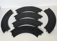 Lot x 6 Tyco Slot Car Racing Track Piece 9" R 1/4 Circle B5831