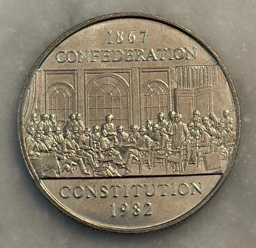 1982 Canada $1 Dollar - AU - About Uncirculated