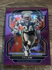 Ty Law 2021 Prizm PURPLE #103 (056/125) NM-MINT Patriots SP HOF Legend