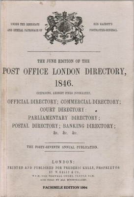 The Post Office London Directory, 1846 by No author. Book The Fast Free Shipping