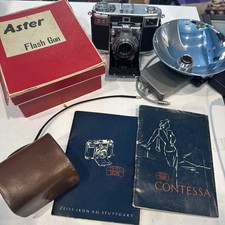 Zeiss Ikon Contessa 35mm Rangefinder w/Zeiss-Opton Tessar 45mm 1:2.8 Lens