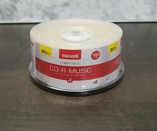 Maxell Cdr-80 Music Gold Cd Recordable Discs 32X 700 MB 80 Min 30 Pack