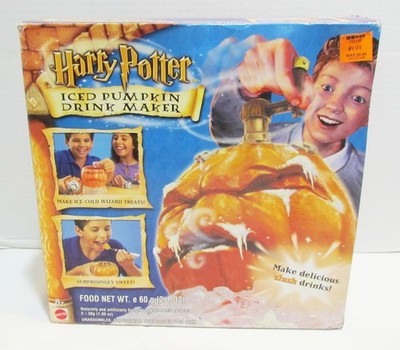 HARRY POTTER ICED PUMPKIN DRINK MAKER TOY 2002 MATTEL UNUSED IN SEALED BOX VTG
