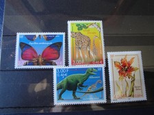 Série de timbres de France neufs n° 3332 à 3335 de 2000