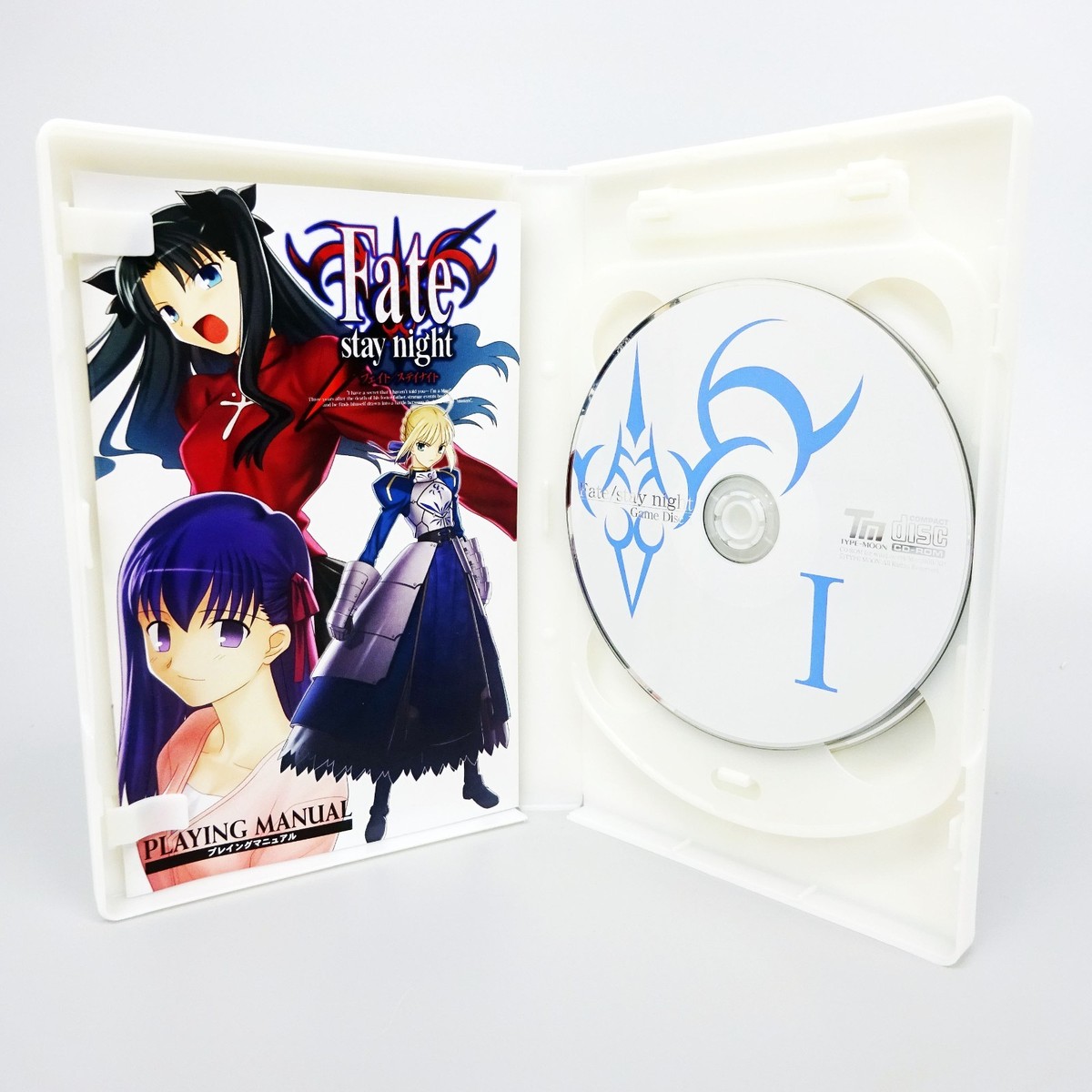 Fate/stay night PC版 初版 廃盤 ゲーム TYPE-MOON Type-Moon Fate/Stay Night Limited Edition (PC, 2004) for