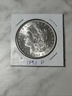 1890 MORGAN SILVER DOLLAR AU/UNC. DETAIL BEAUTIFUL COLLECTOR COIN