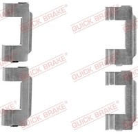 ZubehöRkit, Scheibenbremsbelag Quick Brake 109-1646 FüR Jaguar Ford USA