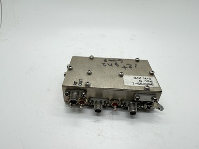 RF Amplifier Module 905539-1 Rev B S/N 278 | RF OUT | +12V -12V +5V VBB SAMP | S