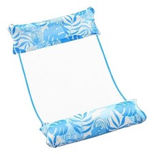 Inflatable Pool Hammock  4-in-1 Float Lounge  Soft PVC Style  Adults  1 Pc