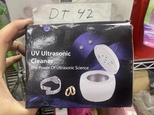 Ultrasonic UV Cleaner for Dentures, Retainer, Mouth Guard, Aligner, Whitening Tr