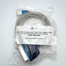 USB to Parallel IEEE 1284 Printer Adapter Cable CN36 36 Pin New 6Ft.