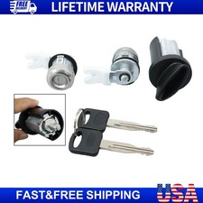 Ignition Switch Lock Cylinderdoor Lock Cylinder 2 Keys For Ford F150 250 350