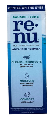 Bausch + Lomb ReNu Multi-Purpose Advanced Formula Solution - 2 oz - Ex: 8/26