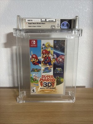 WATA Graded Nintendo Switch Super Mario 3D All-Stars 9.8 A+ Sealed