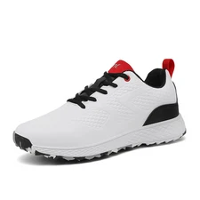 Golf Shoes Waterproof Mans Ankle Golf Sneaker Non Slip Comfortable Walking Shoes