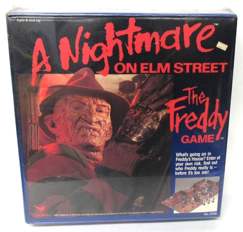 New Sealed Vintage Nightmare on Elm Street The Freddy Board Game 1989 Cardinal