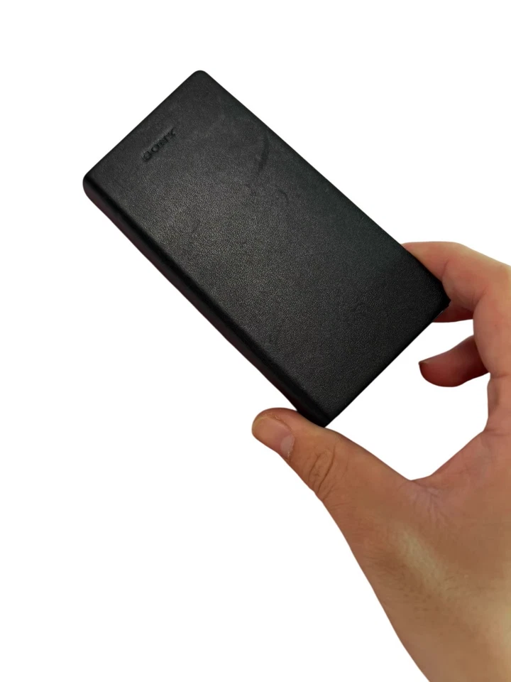 Estuche de cuero genuino usado CKL-NWZX300 para SONY WALKMAN NW-ZX300 ZX300A Foto 4 de 4